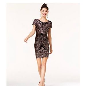 Jump Apparel Glitter Dress XXS